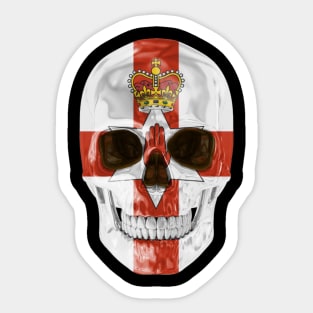 Northern Ireland Flag Skull - Gift for Irish With Roots From Northern Ireland Sticker